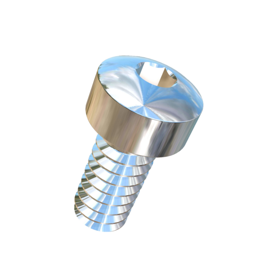Titanium #4-40 X 1/4 UNC Fillister Head, Socket Drive, Allied Titanium Machine Screw